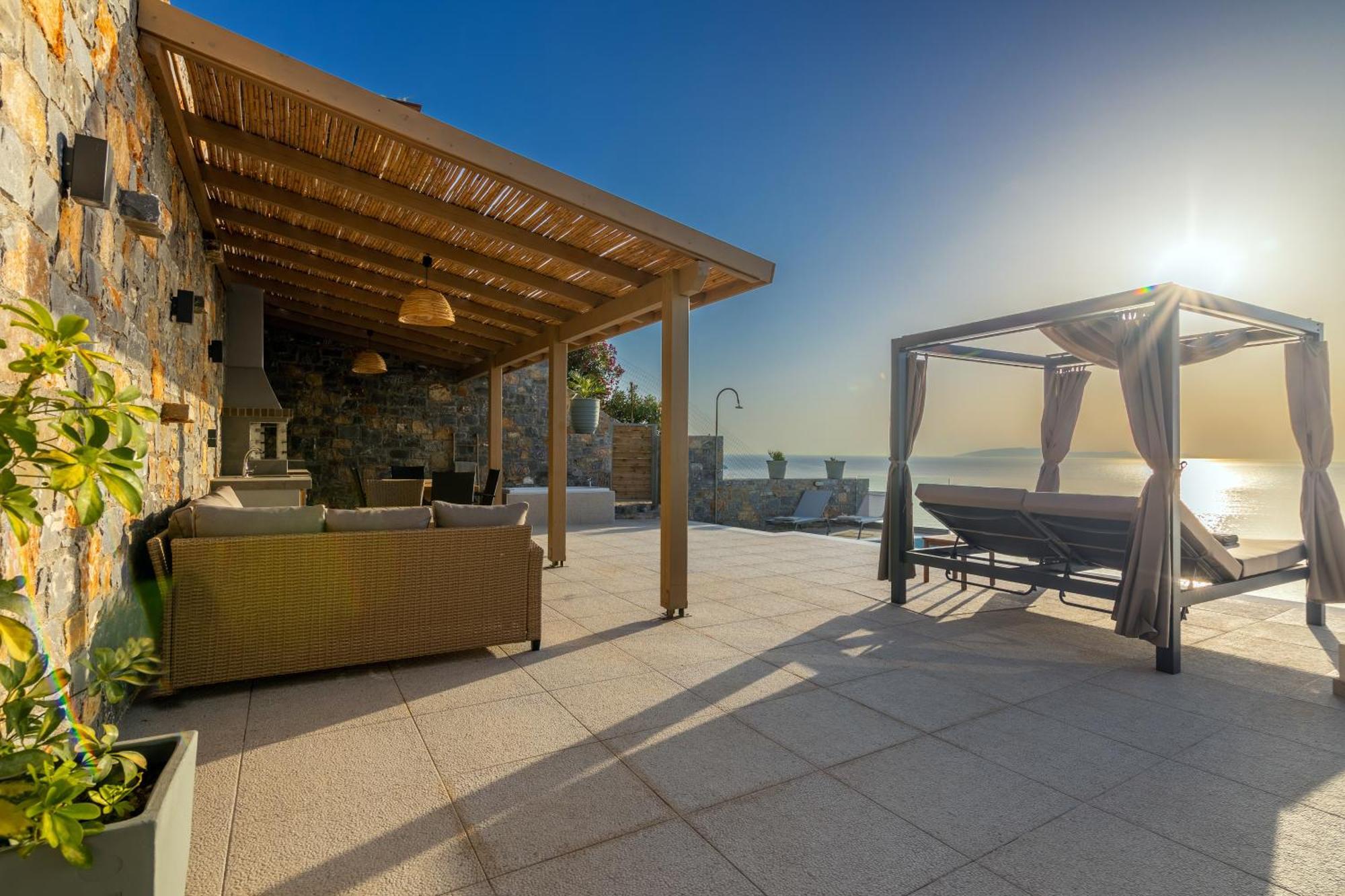 Rocca Al Mare Seaside Villas Palaiokastro  Exteriör bild