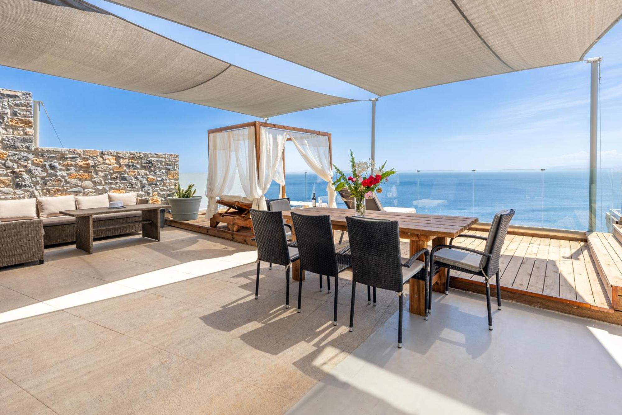 Rocca Al Mare Seaside Villas Palaiokastro  Exteriör bild